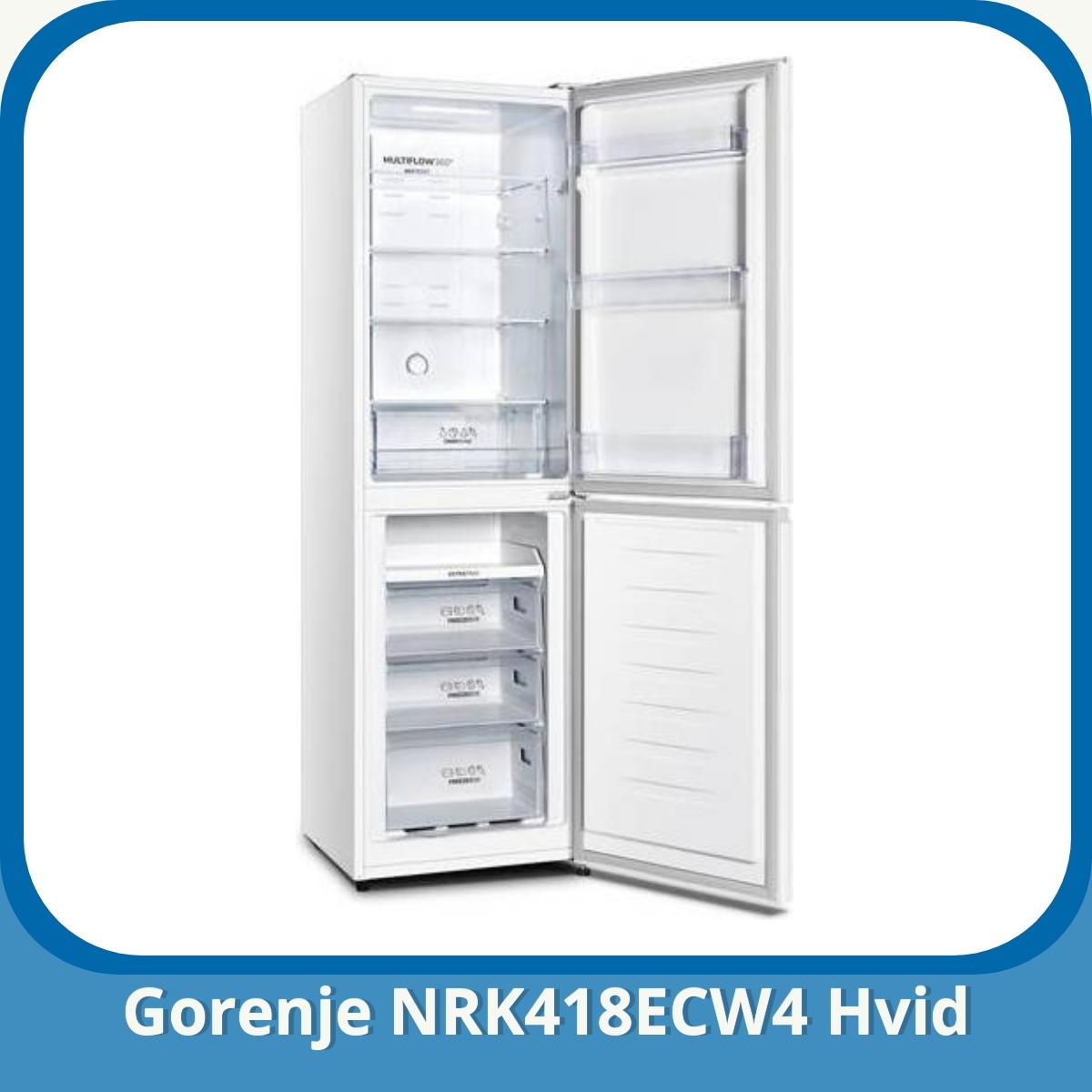 Anmeldelse af Gorenje NRK418ECW4 Hvid