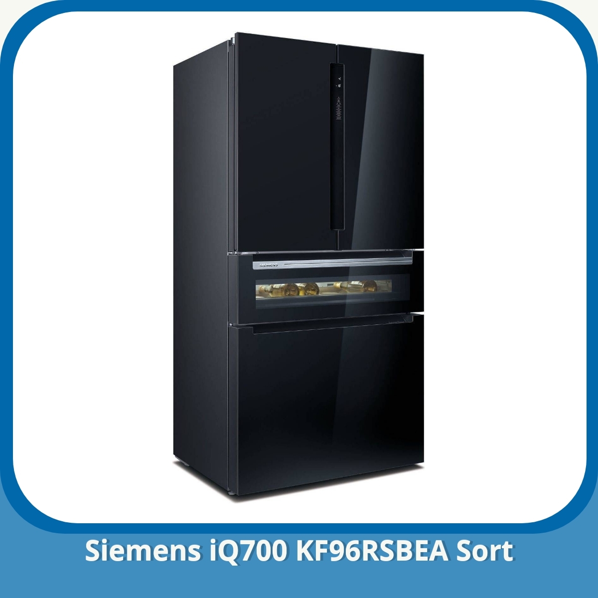 Anmeldelse af Siemens iQ700 KF96RSBEA Sort