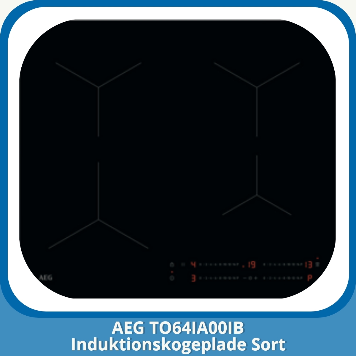 Anmeldelse af AEG TO64IA00IB Induktionskogeplade Sort