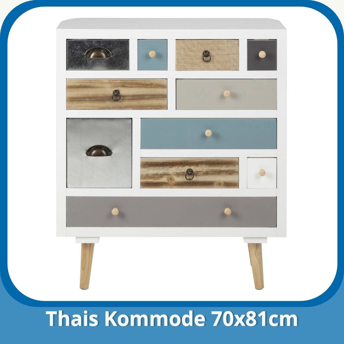 Anmeldelse af Thais Kommode 70x81cm