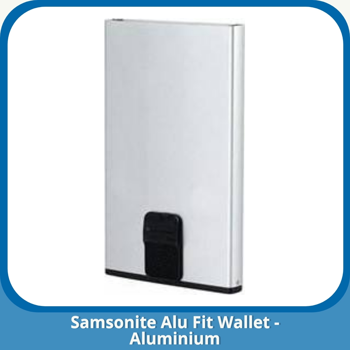 Anmeldelse af Samsonite Alu Fit Wallet - Aluminium