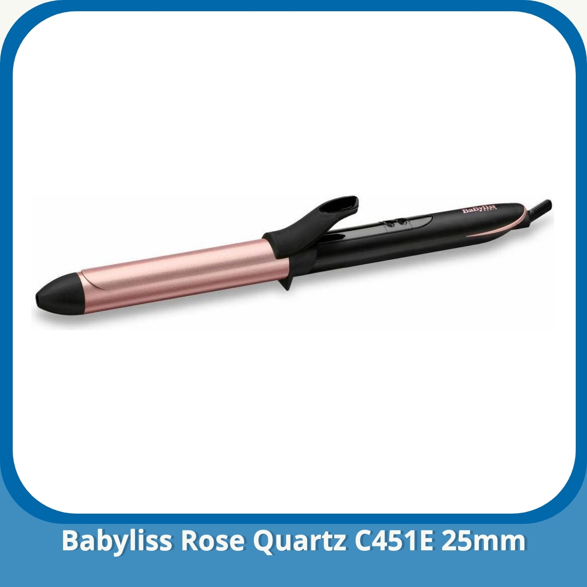 Anmeldelse af Babyliss Rose Quartz C451E 25mm