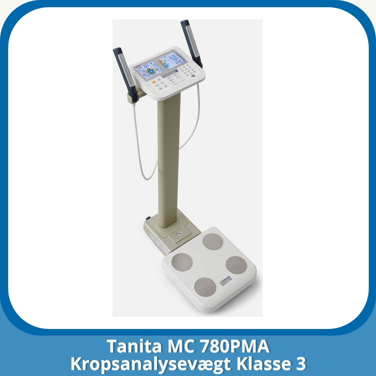 Anmeldelse af Tanita MC 780PMA Kropsanalysevægt Klasse 3