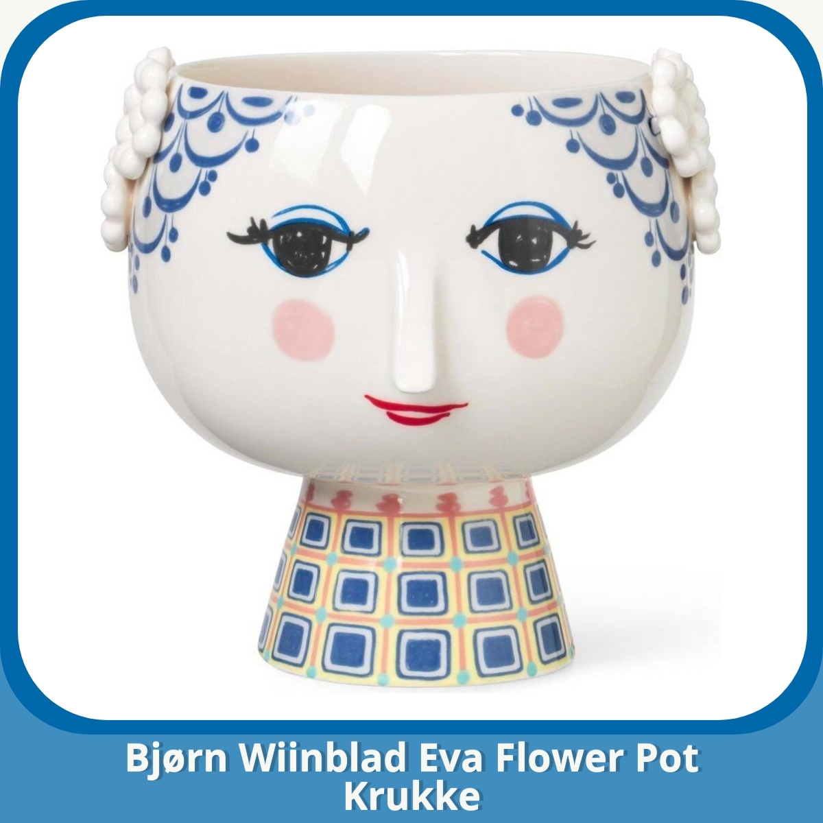Anmeldelse af Bjørn Wiinblad Eva Flower Pot Krukke