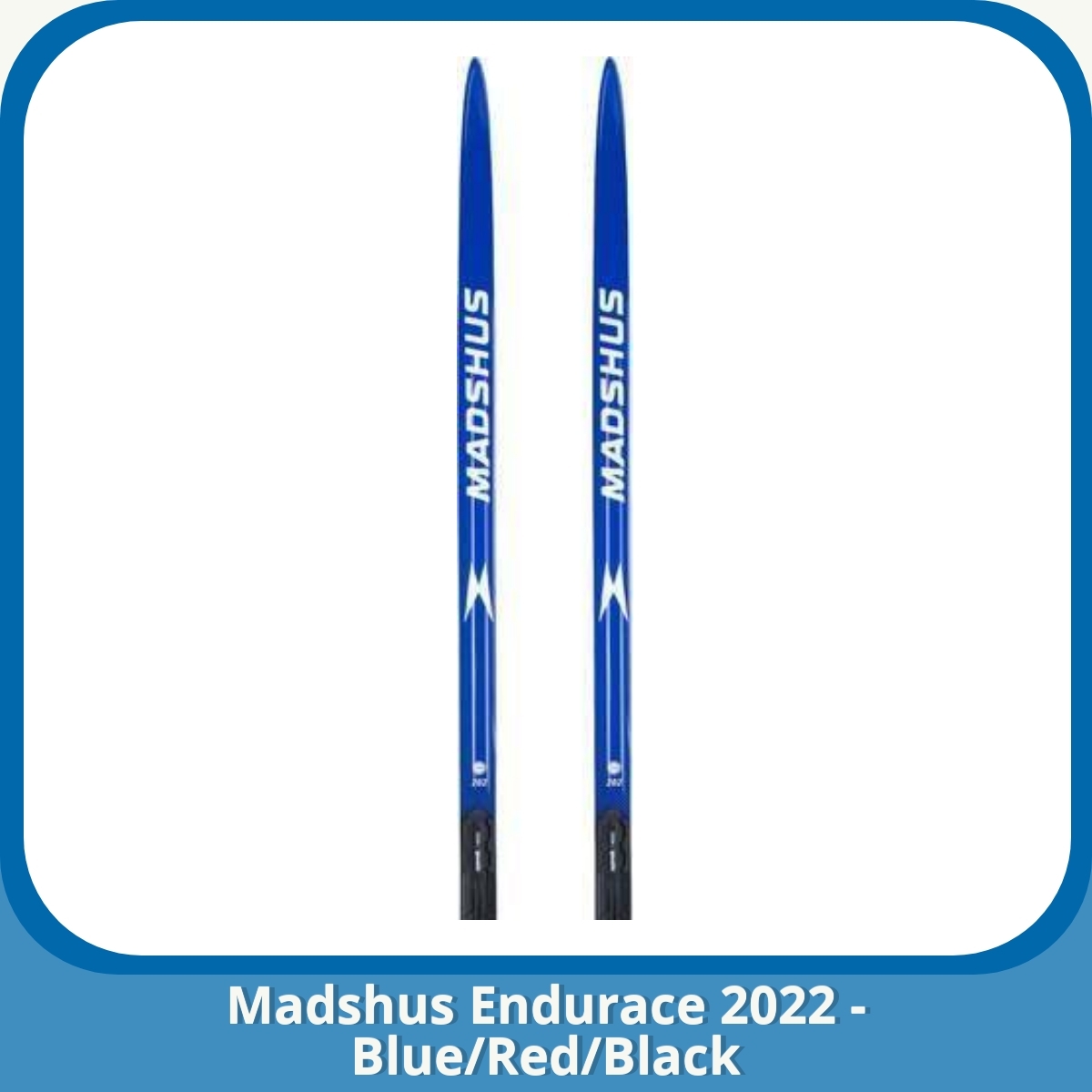 Anmeldelse af Madshus Endurace 2022 - Blue/Red/Black