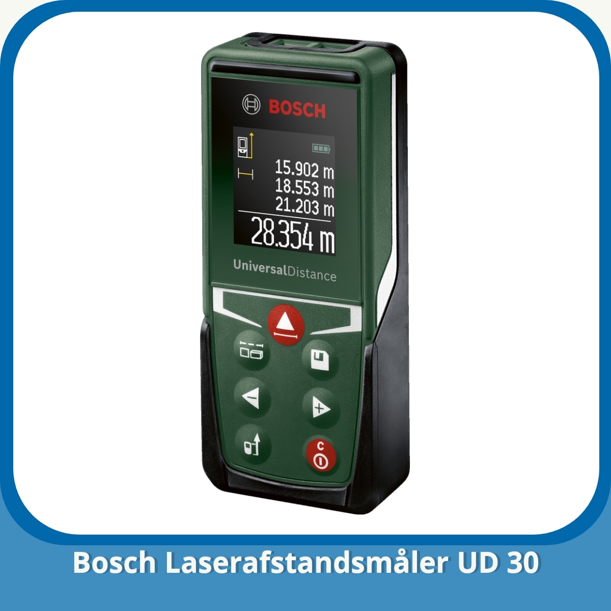 Anmeldelse af Bosch Laserafstandsmåler UD 30