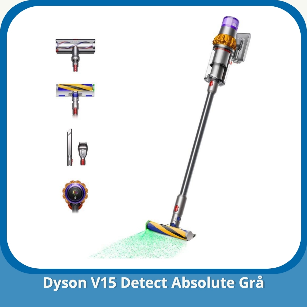 Anmeldelse af Dyson V15 Detect Absolute Grå