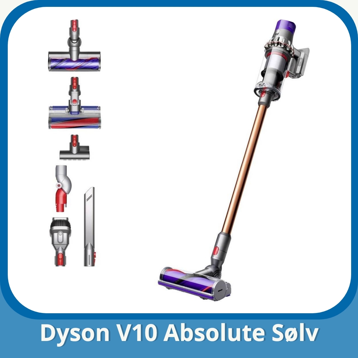 Anmeldelse af Dyson V10 Absolute Sølv