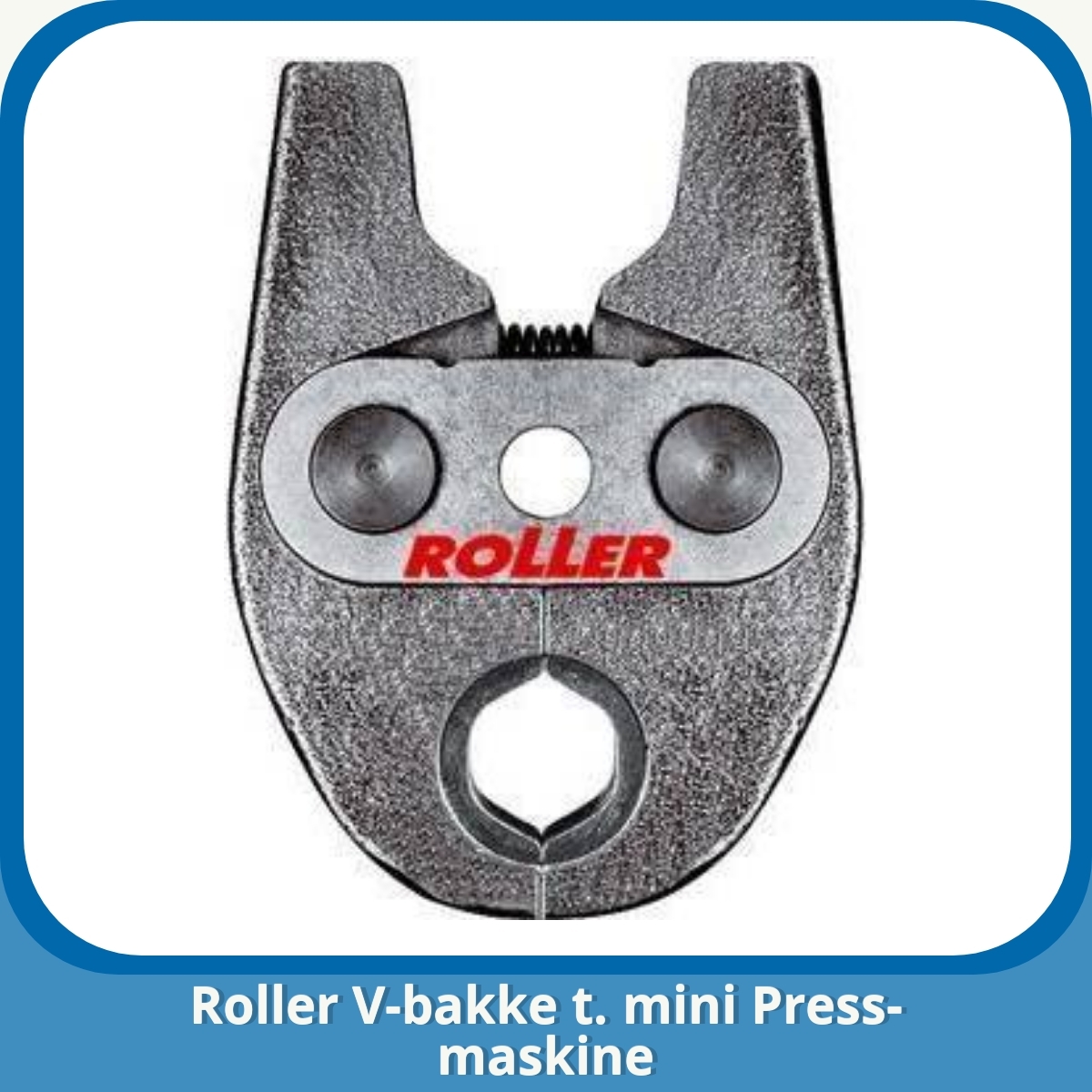 Anmeldelse af Roller V-bakke t. mini Press-maskine
