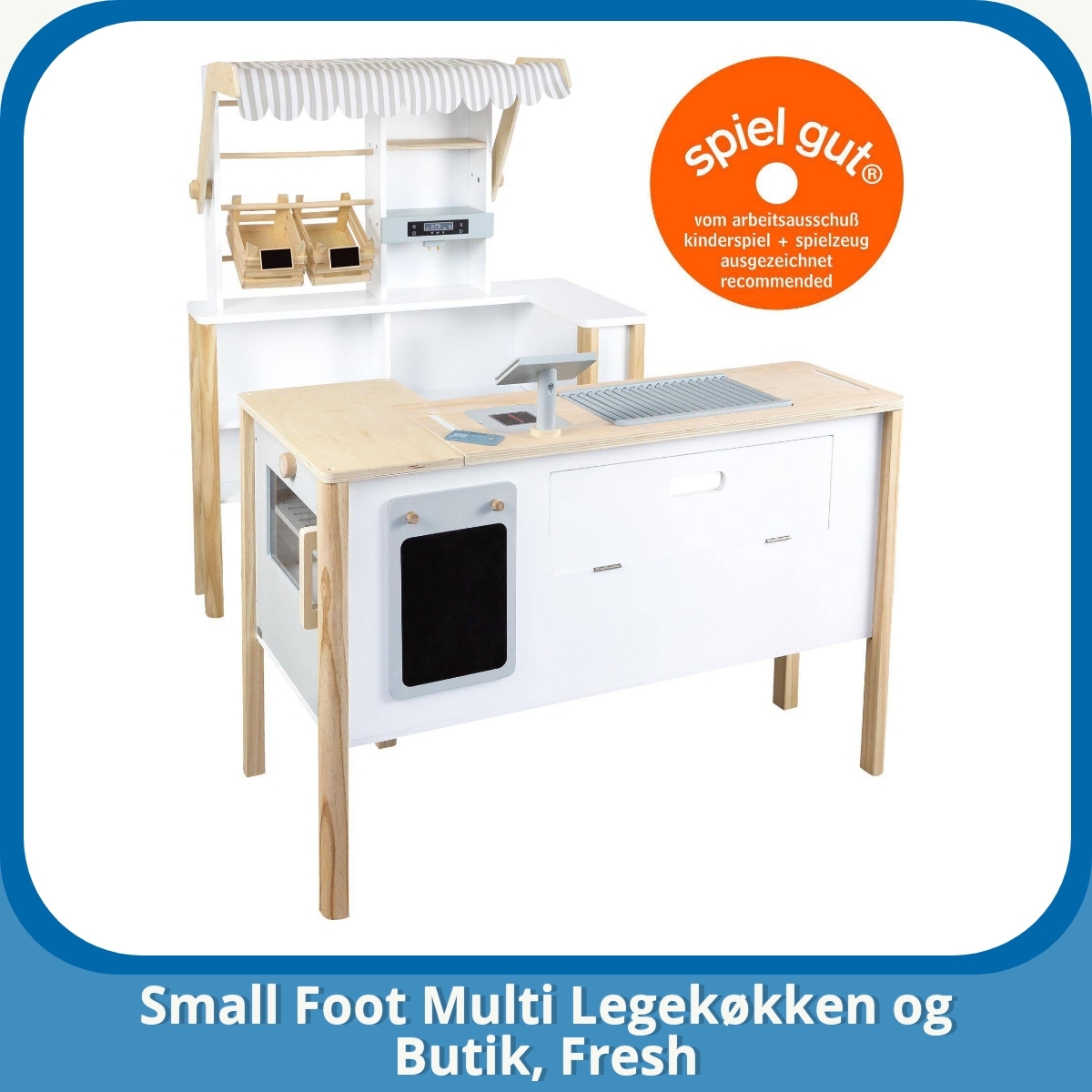 Anmeldelse af Small Foot Multi Legekøkken og Butik, Fresh