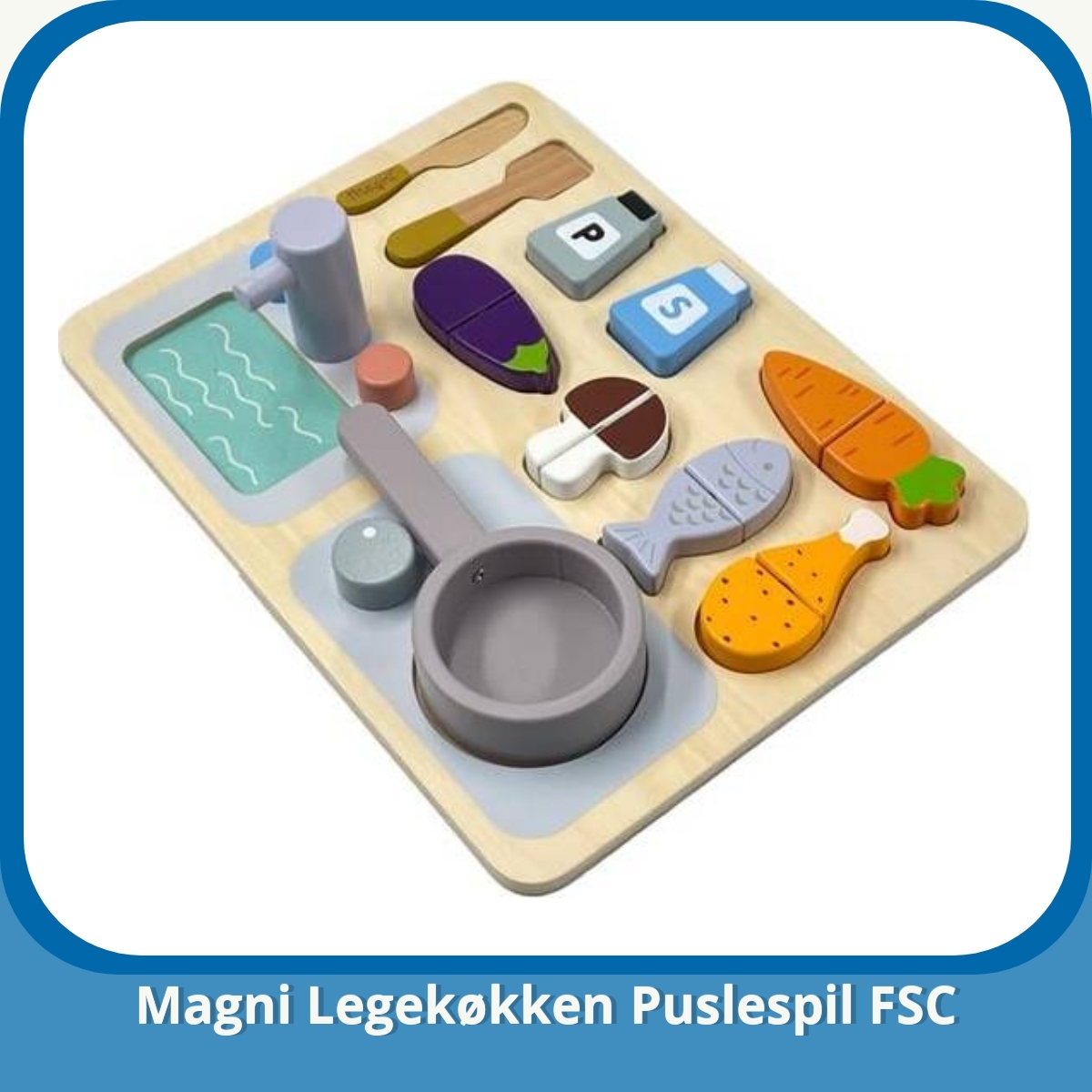 Anmeldelse af Magni Legekøkken Puslespil FSC