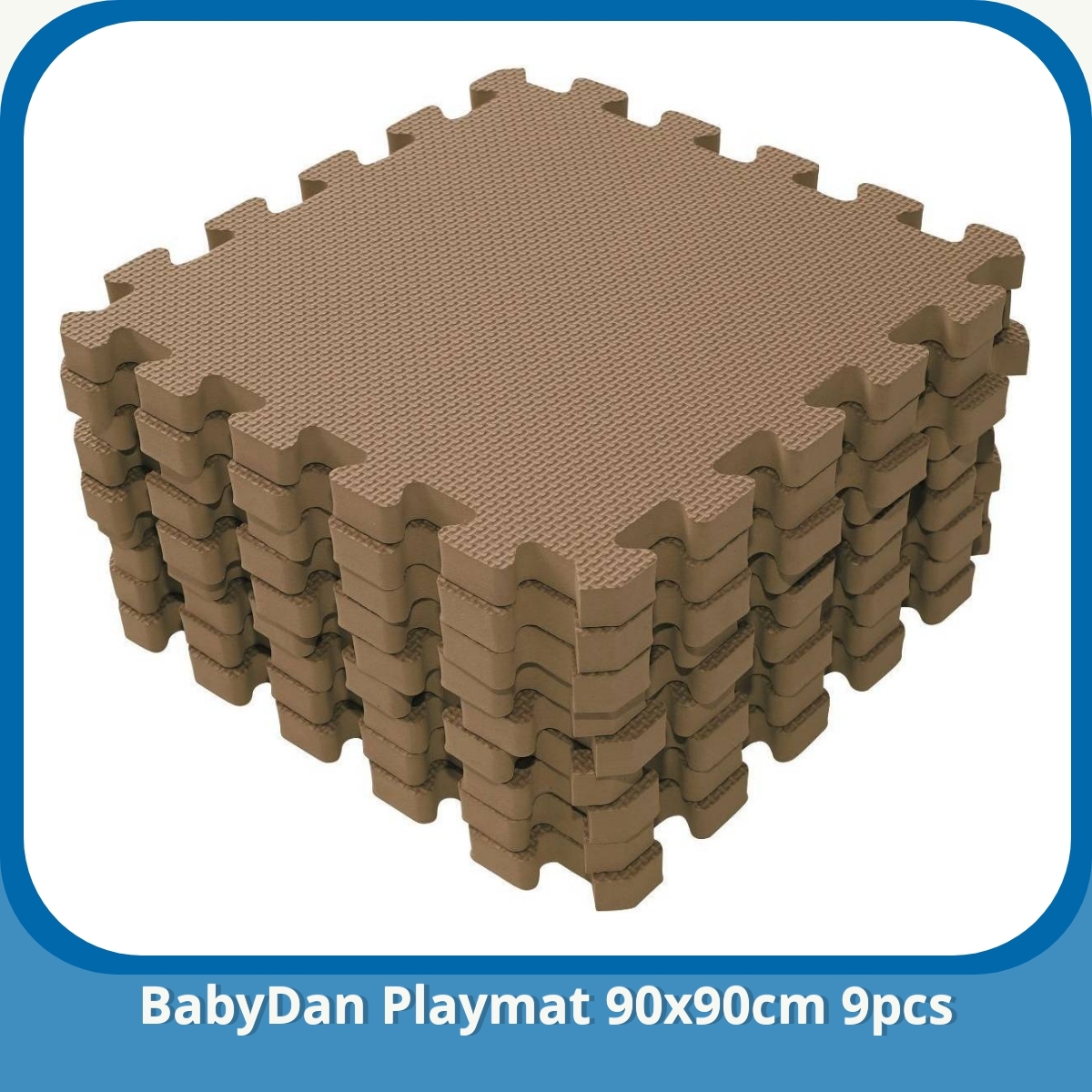 Anmeldelse af BabyDan Playmat 90x90cm 9pcs