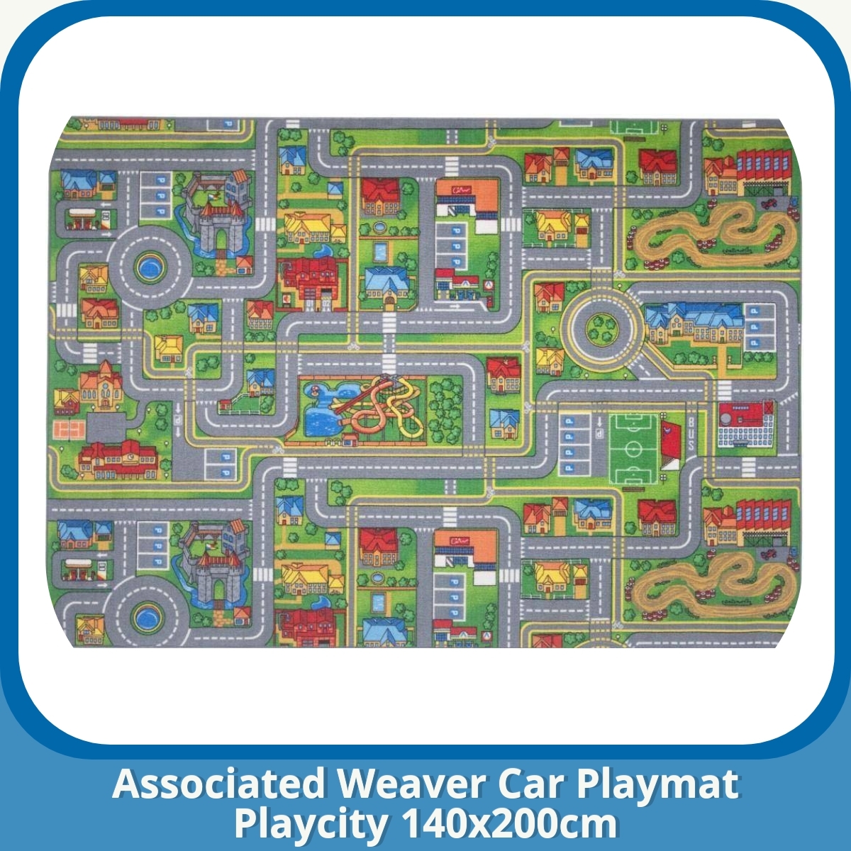 Anmeldelse af Associated Weaver Car Playmat Playcity 140x200cm