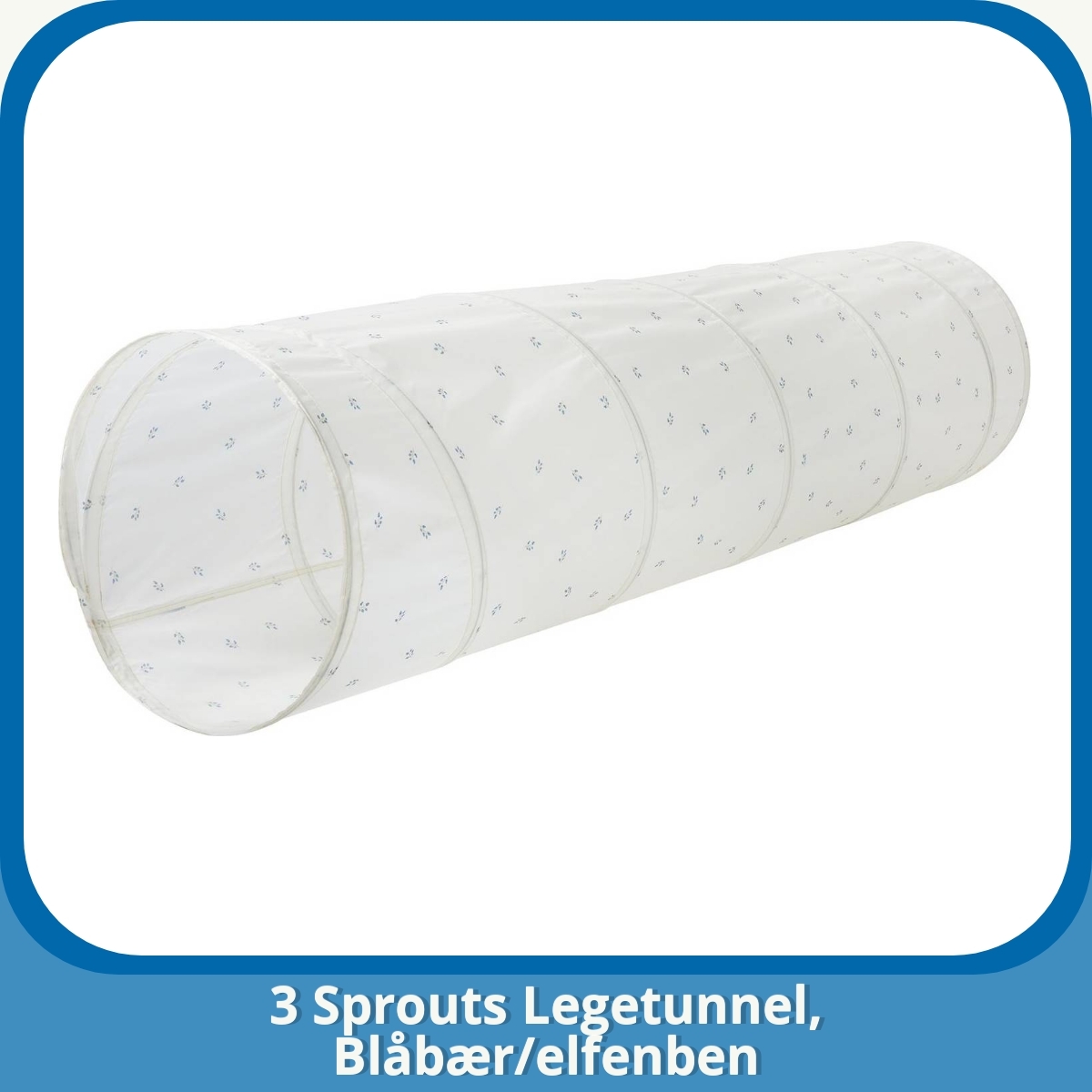 Anmeldelse af 3 Sprouts Legetunnel, Blåbær/elfenben