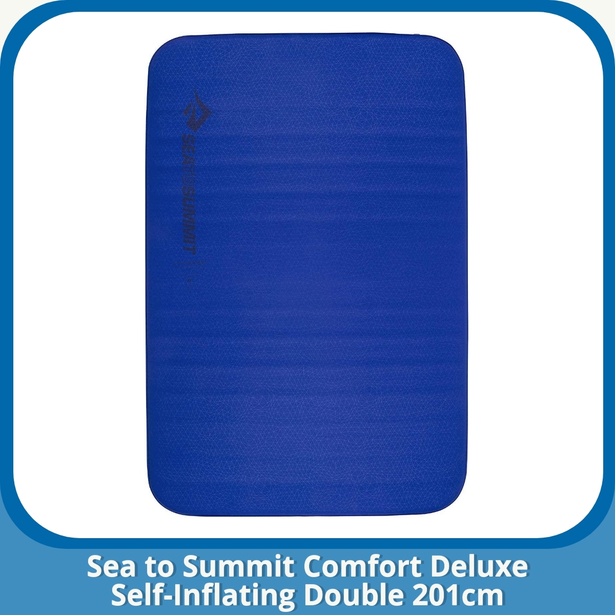 Anmeldelse af Sea to Summit Comfort Deluxe Self-Inflating Double 201cm