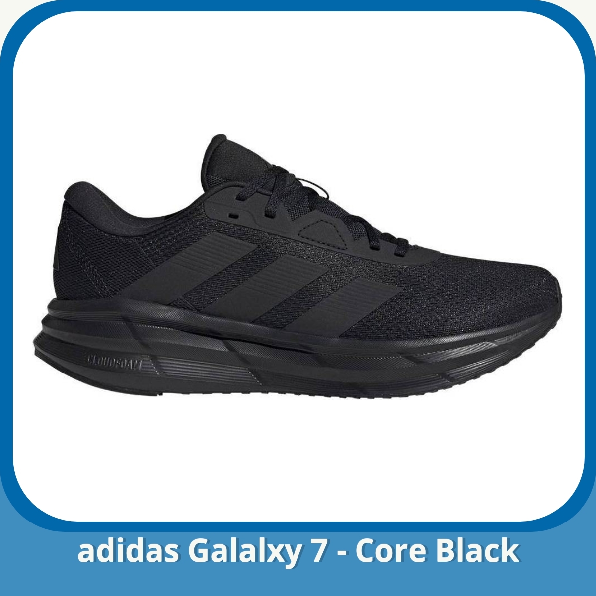 Anmeldelse af adidas Galalxy 7 - Core Black