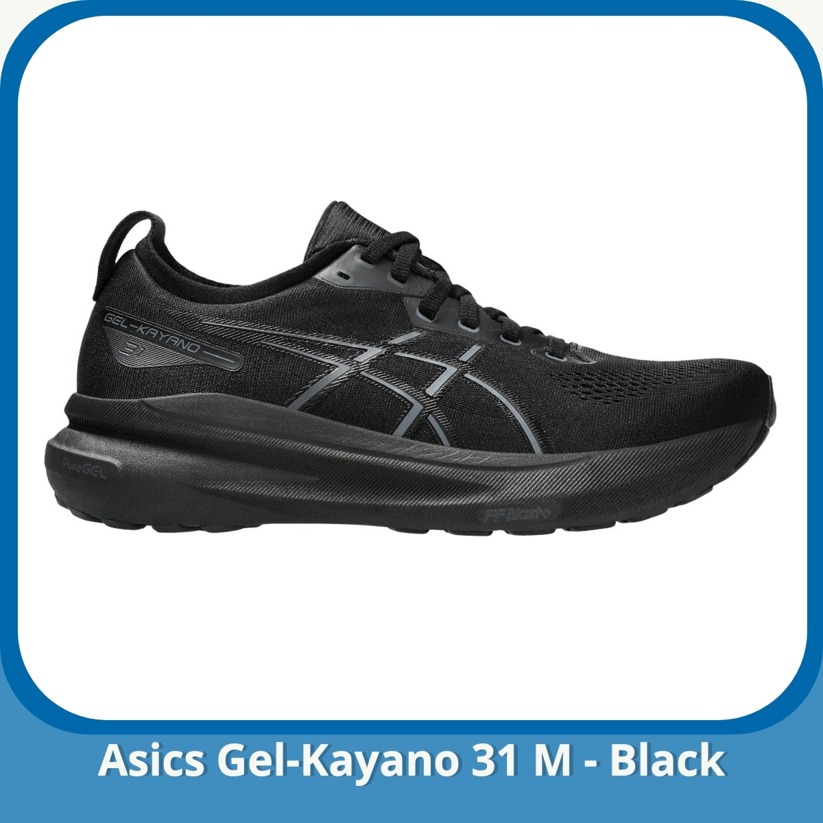 Anmeldelse af Asics Gel-Kayano 31 M - Black