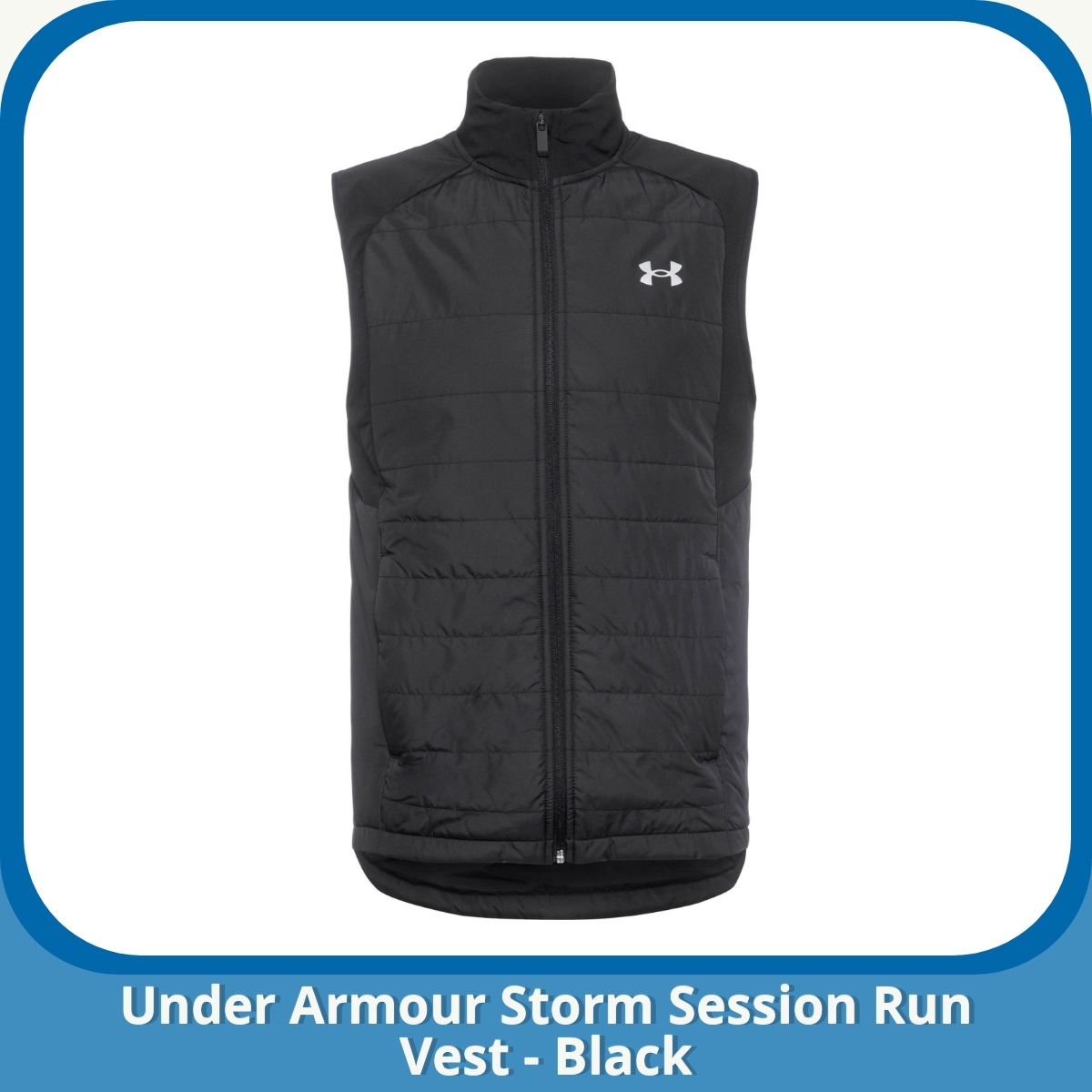 Anmeldelse af Under Armour Storm Session Run Vest - Black