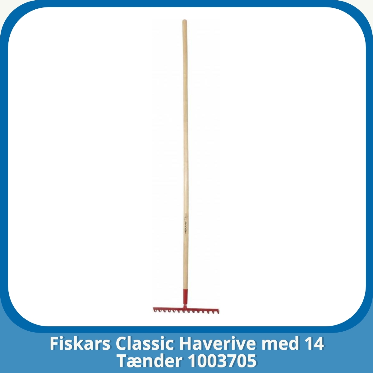 Anmeldelse af Fiskars Classic Haverive med 14 Tænder 1003705