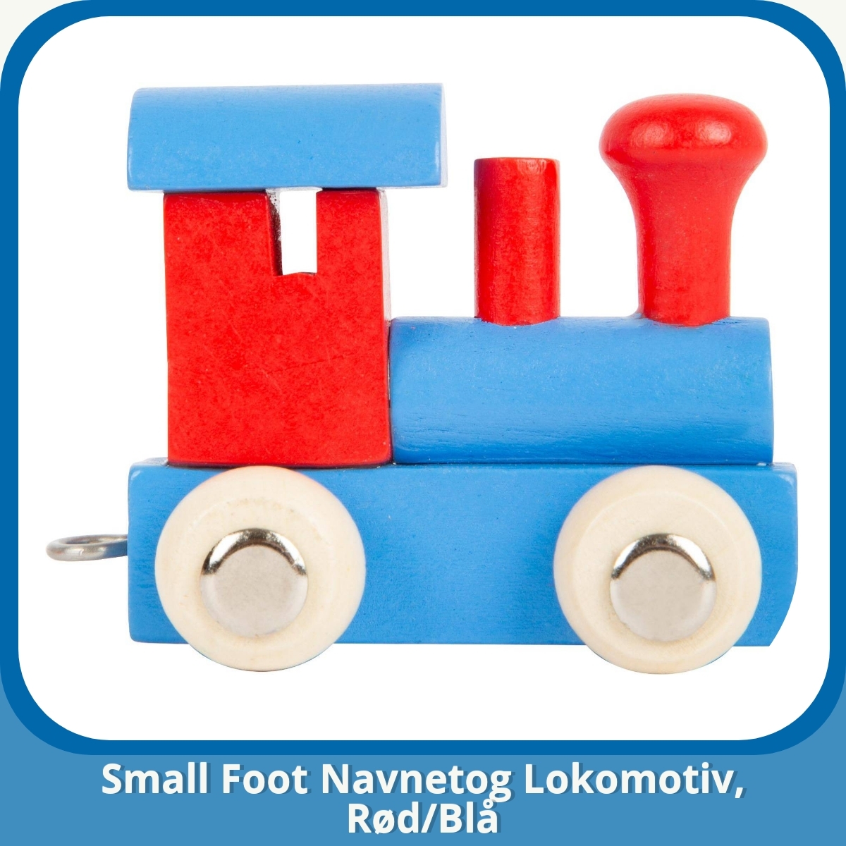 Anmeldelse af Small Foot Navnetog Lokomotiv, Rød/Blå