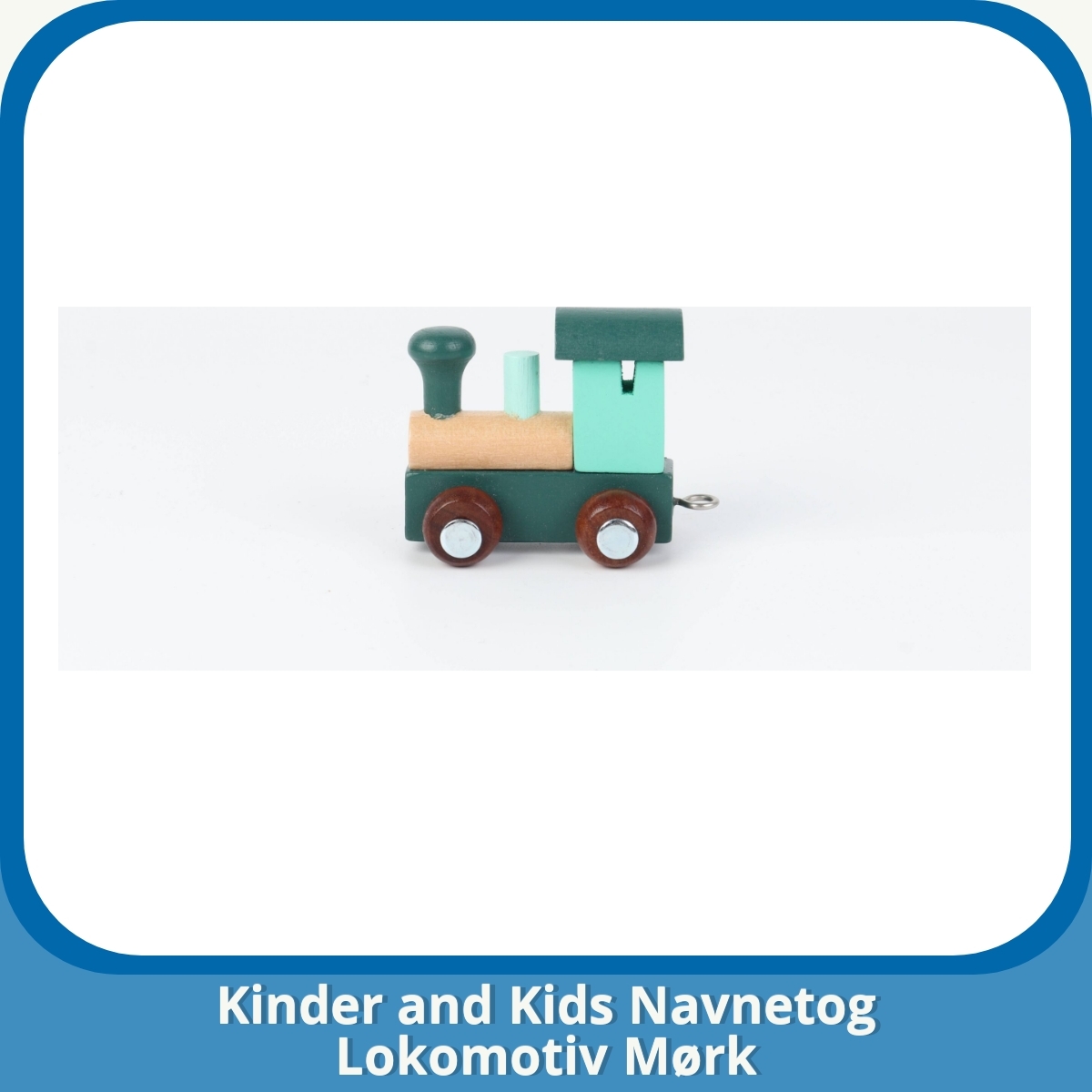 Anmeldelse af Kinder and Kids Navnetog Lokomotiv Mørk