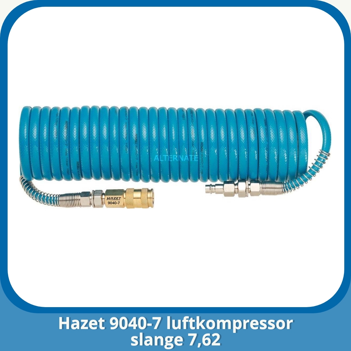 Anmeldelse af Hazet 9040-7 luftkompressor slange 7,62