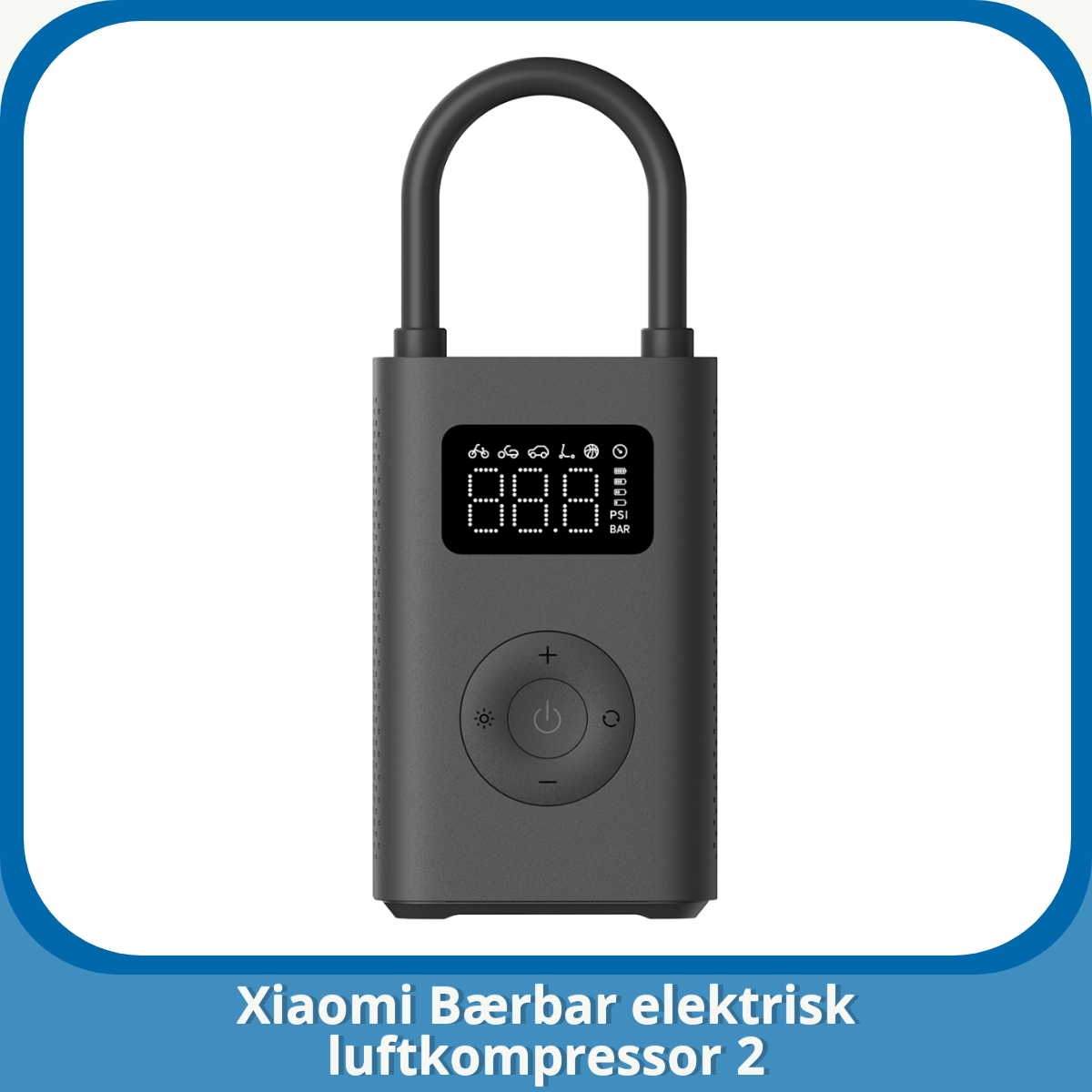 Anmeldelse af Xiaomi Bærbar elektrisk luftkompressor 2