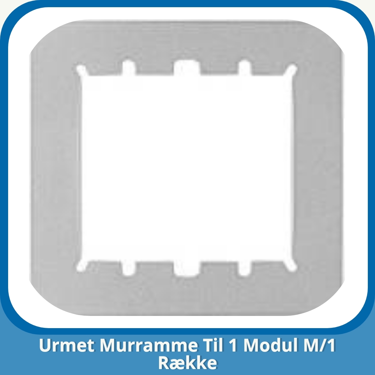 Anmeldelse af Urmet Murramme Til 1 Modul M/1 Række