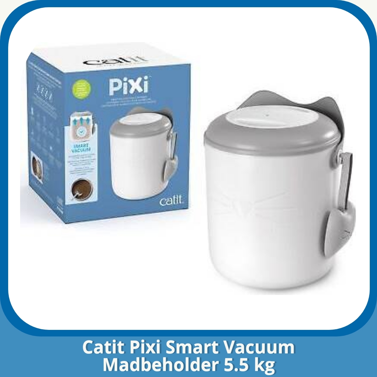 Anmeldelse af Catit Pixi Smart Vacuum Madbeholder 5.5 kg