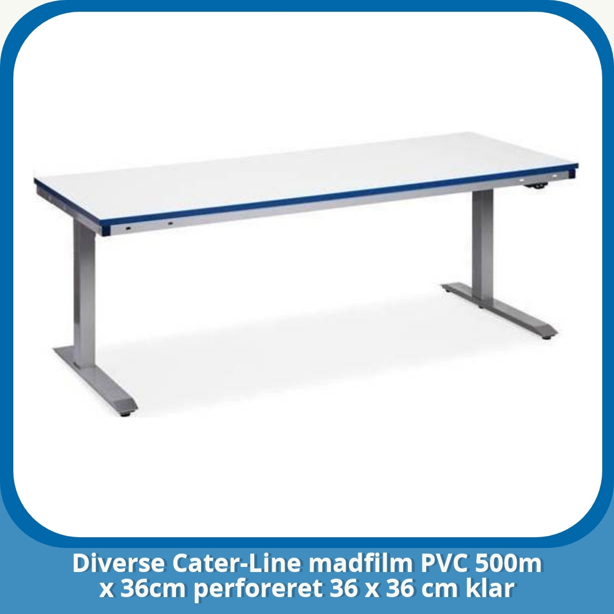 Anmeldelse af Diverse Cater-Line madfilm PVC 500m x 36cm perforeret 36 x 36 cm klar