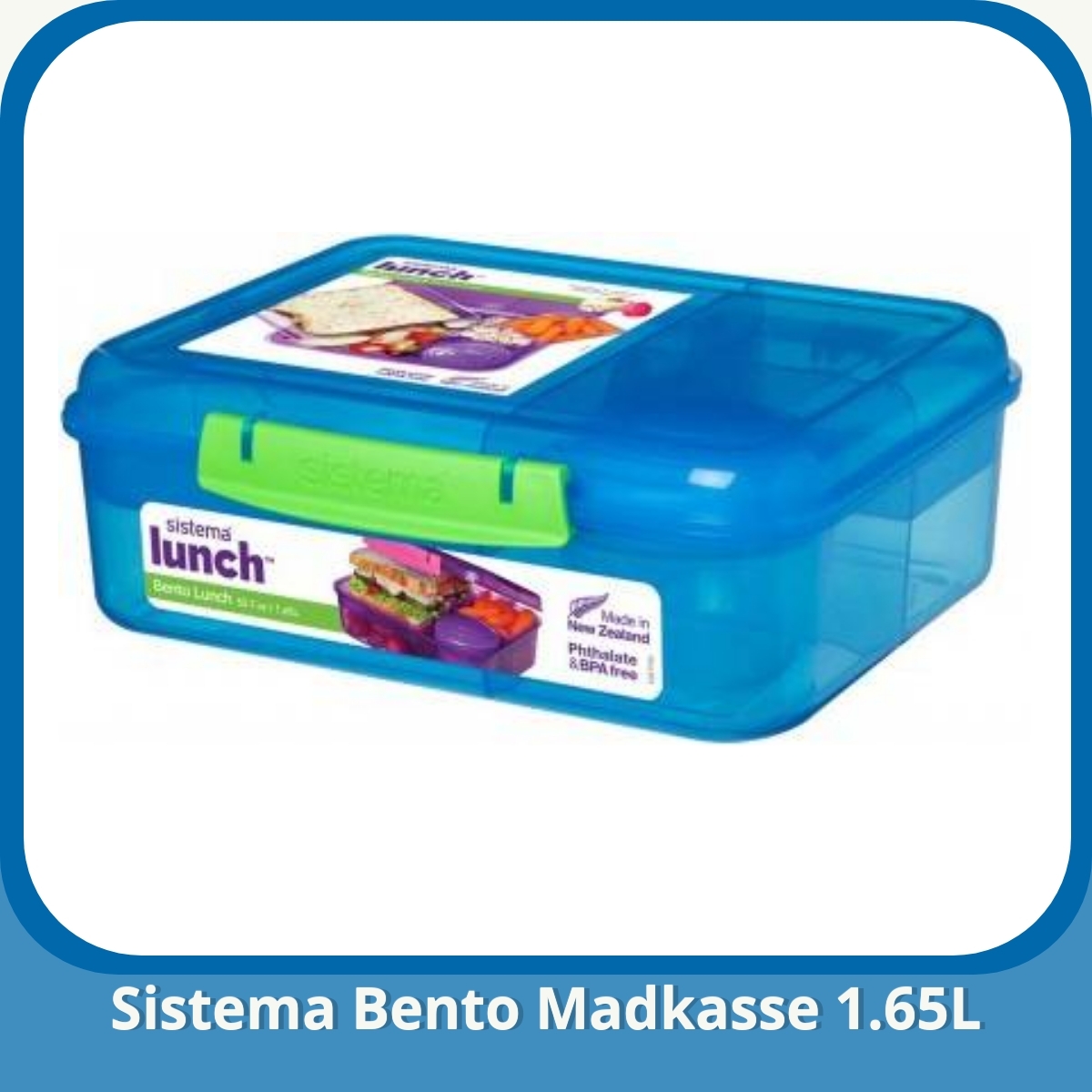 Anmeldelse af Sistema Bento Madkasse 1.65L