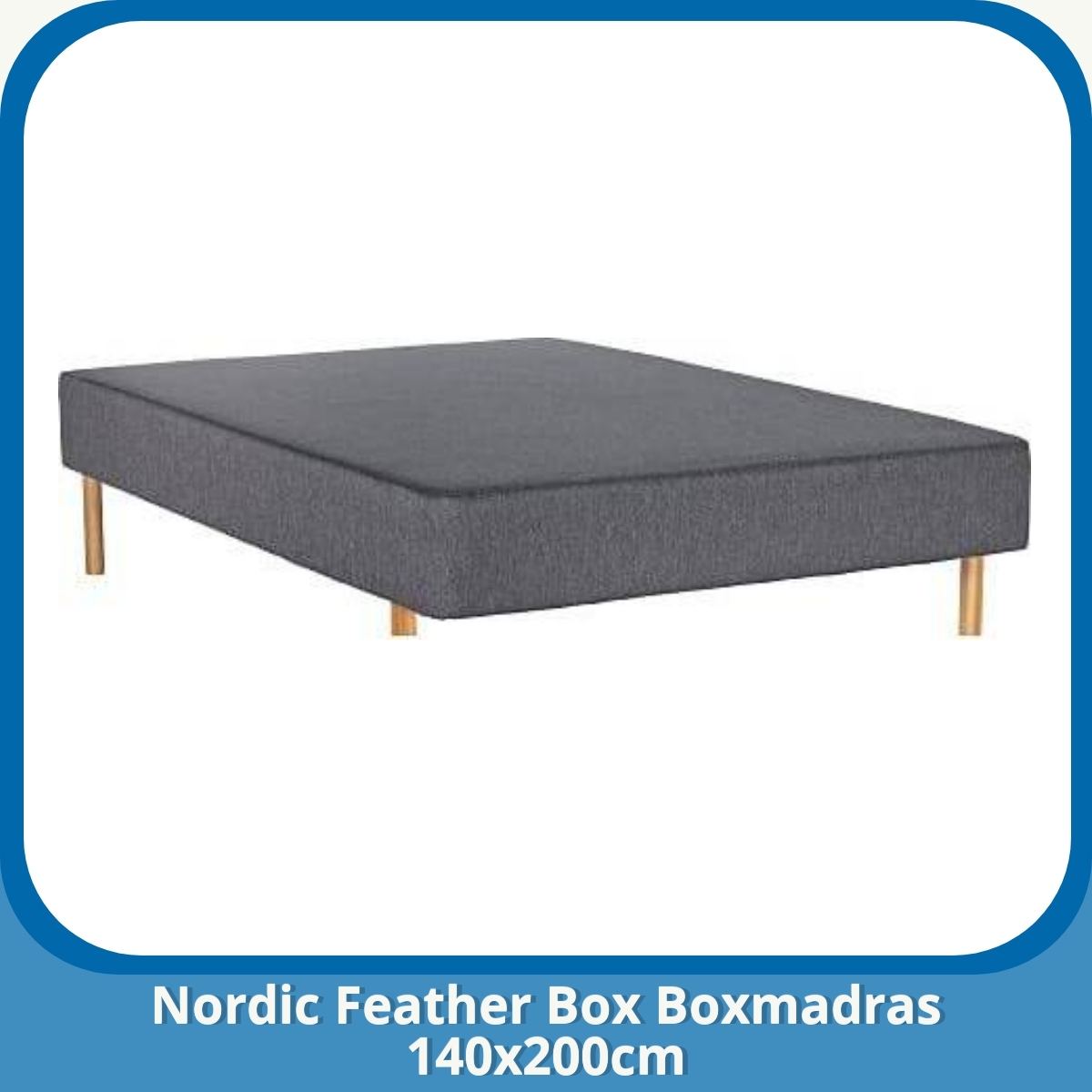 Anmeldelse af Nordic Feather Box Boxmadras 140x200cm