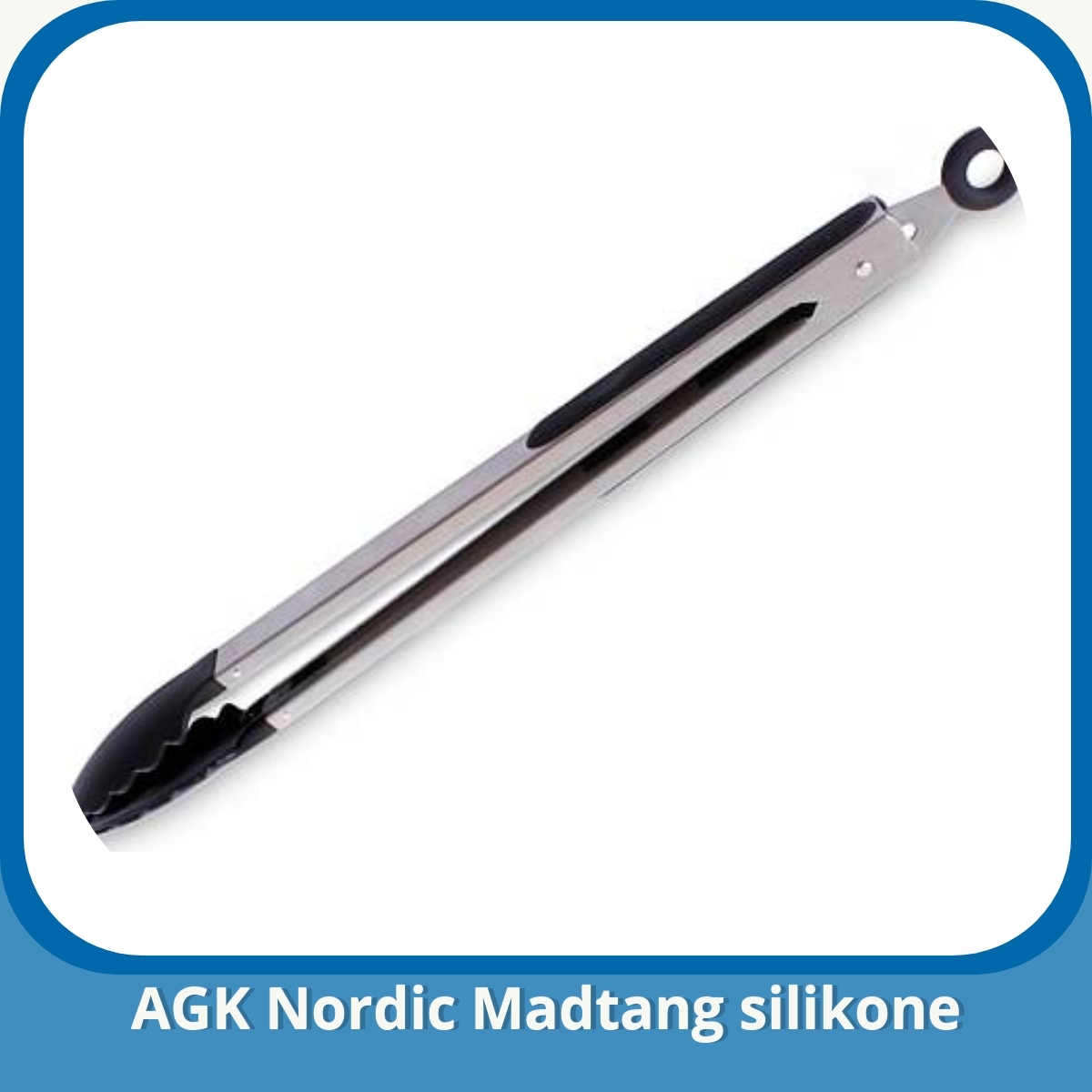 Anmeldelse af AGK Nordic Madtang silikone