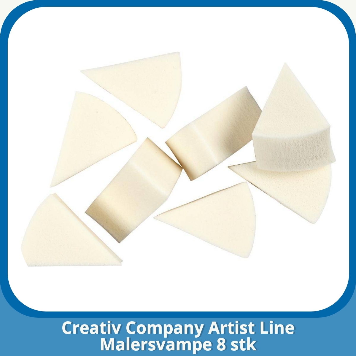 Anmeldelse af Creativ Company Artist Line Malersvampe 8 stk