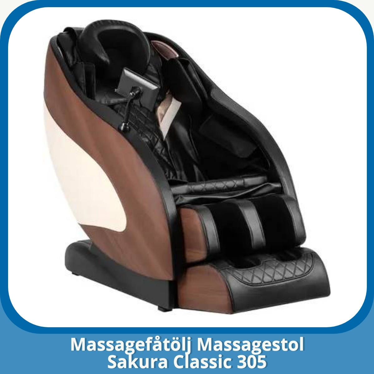 Anmeldelse af Massagefåtölj Massagestol Sakura Classic 305