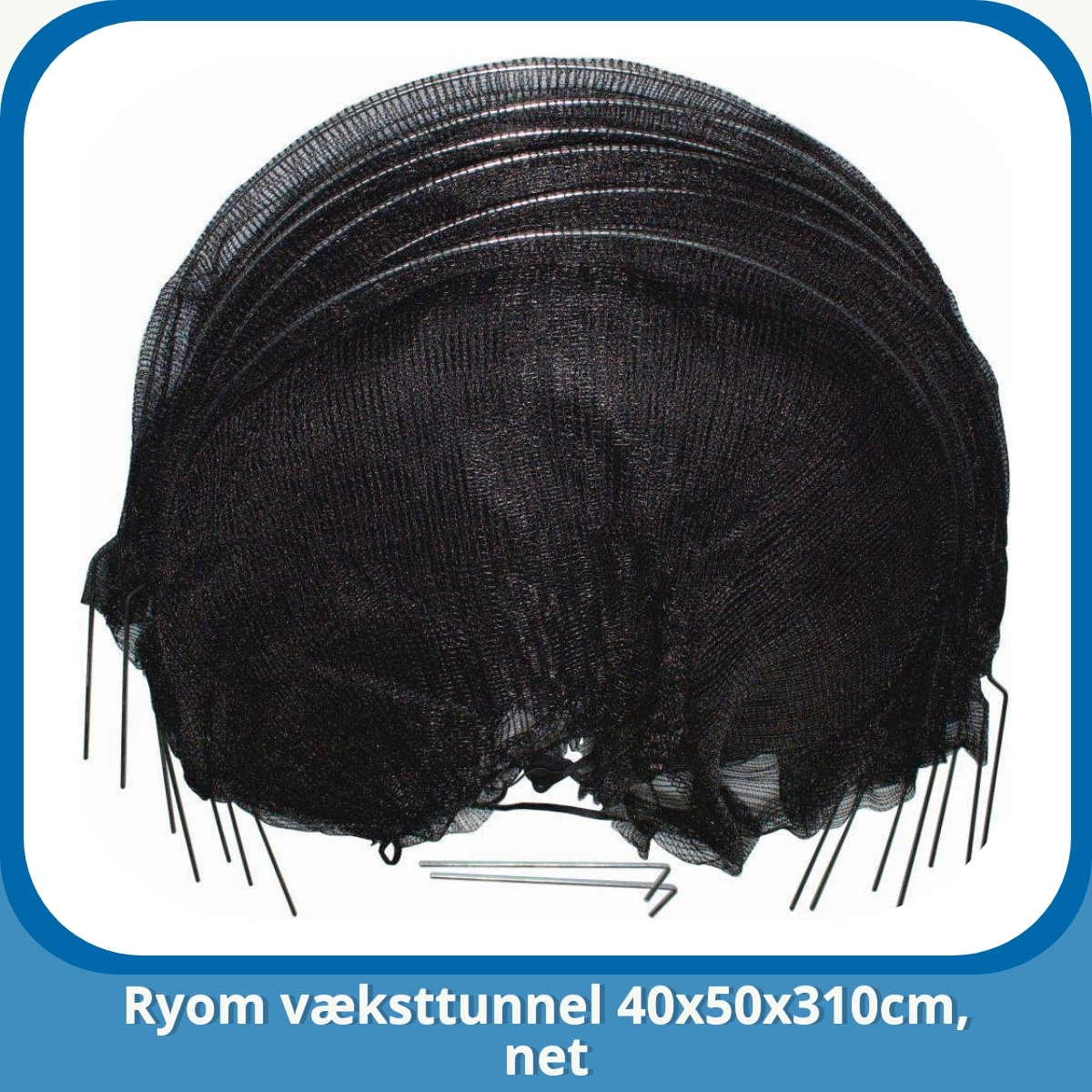 Anmeldelse af Ryom væksttunnel 40x50x310cm, net
