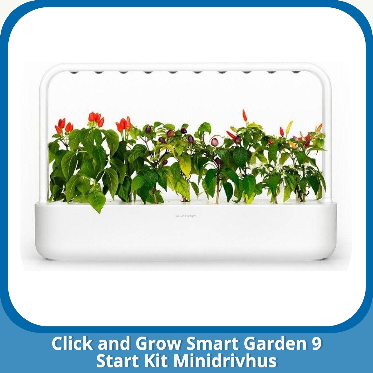 Anmeldelse af Click and Grow Smart Garden 9 Start Kit Minidrivhus