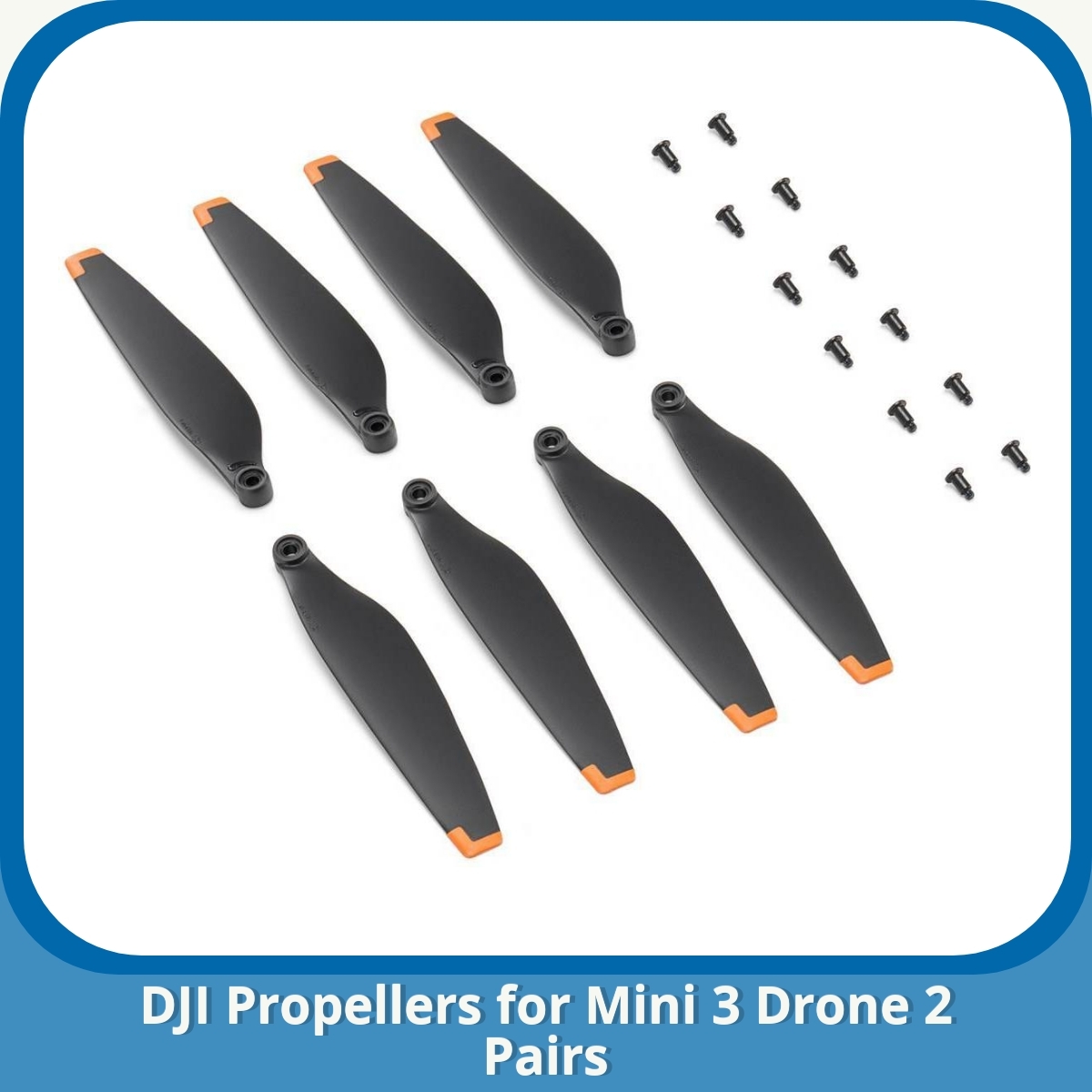Anmeldelse af DJI Propellers for Mini 3 Drone 2 Pairs