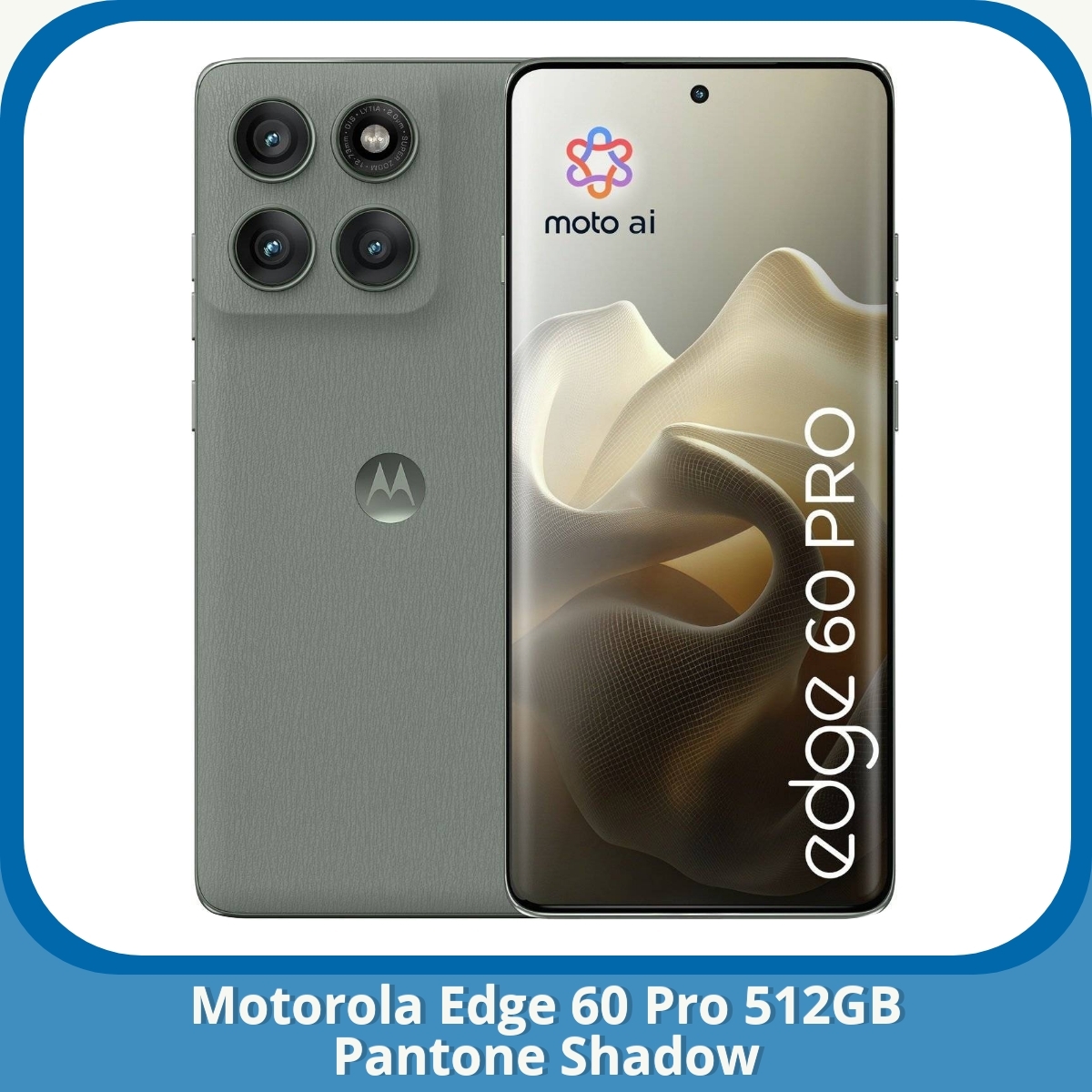 Anmeldelse af Motorola Edge 60 Pro 512GB Pantone Shadow