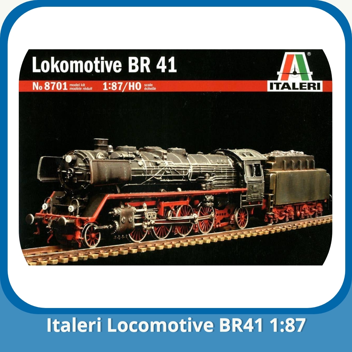 Anmeldelse af Italeri Locomotive BR41 1:87