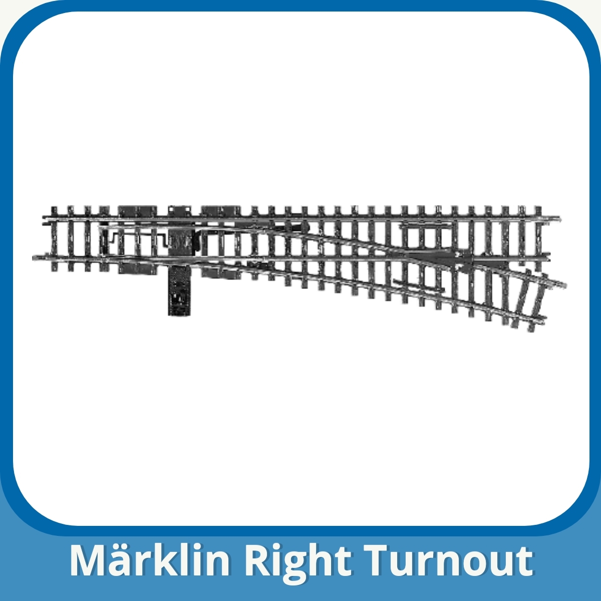 Anmeldelse af Märklin Right Turnout