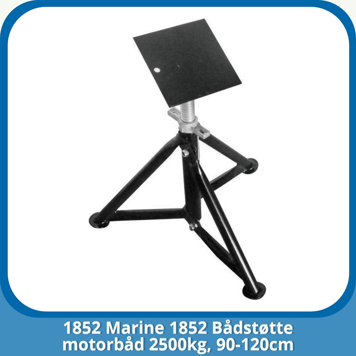 Anmeldelse af 1852 Marine 1852 Bådstøtte motorbåd 2500kg, 90-120cm