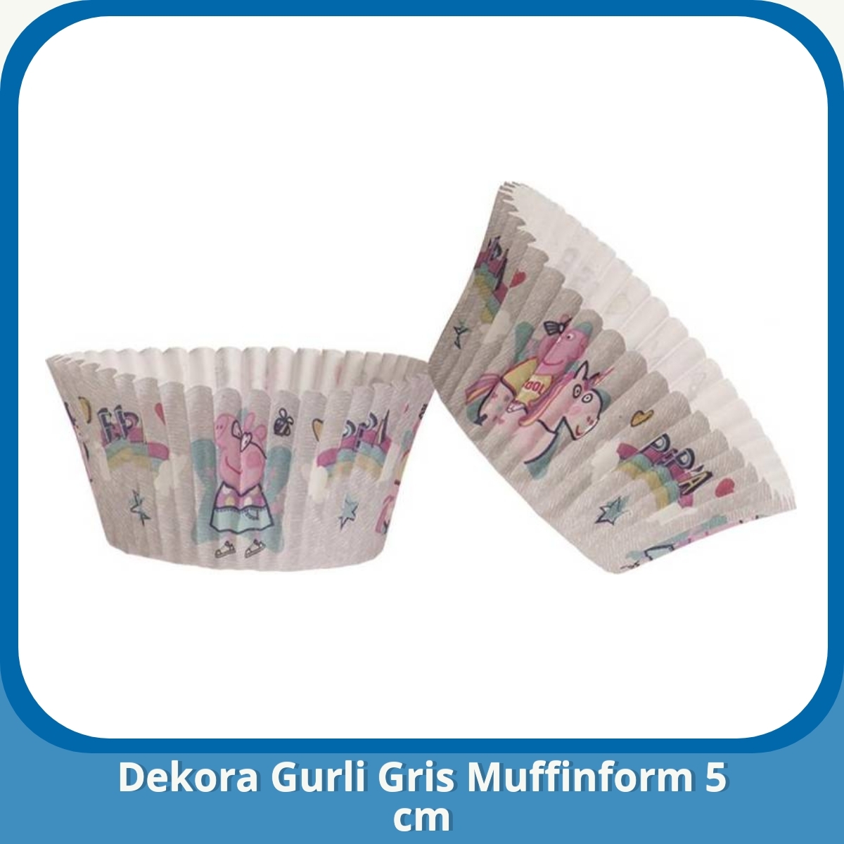 Anmeldelse af Dekora Gurli Gris Muffinform 5 cm