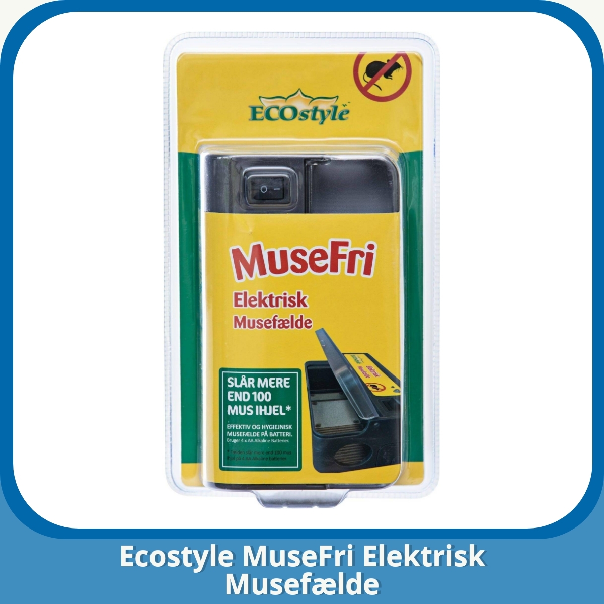 Anmeldelse af Ecostyle MuseFri Elektrisk Musefælde