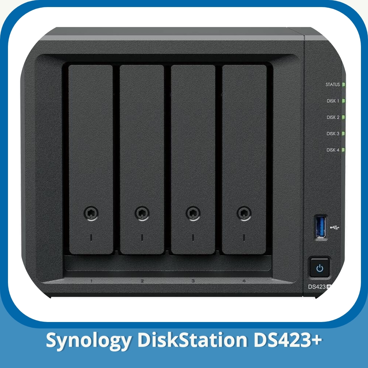 Anmeldelse af Synology DiskStation DS423+