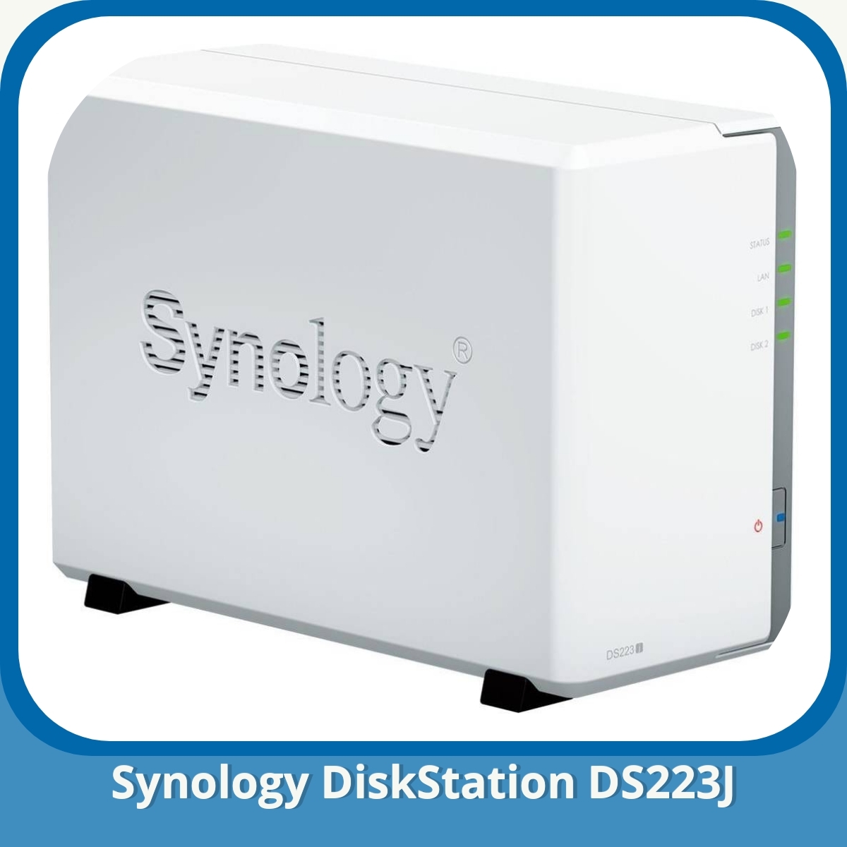 Anmeldelse af Synology DiskStation DS223J