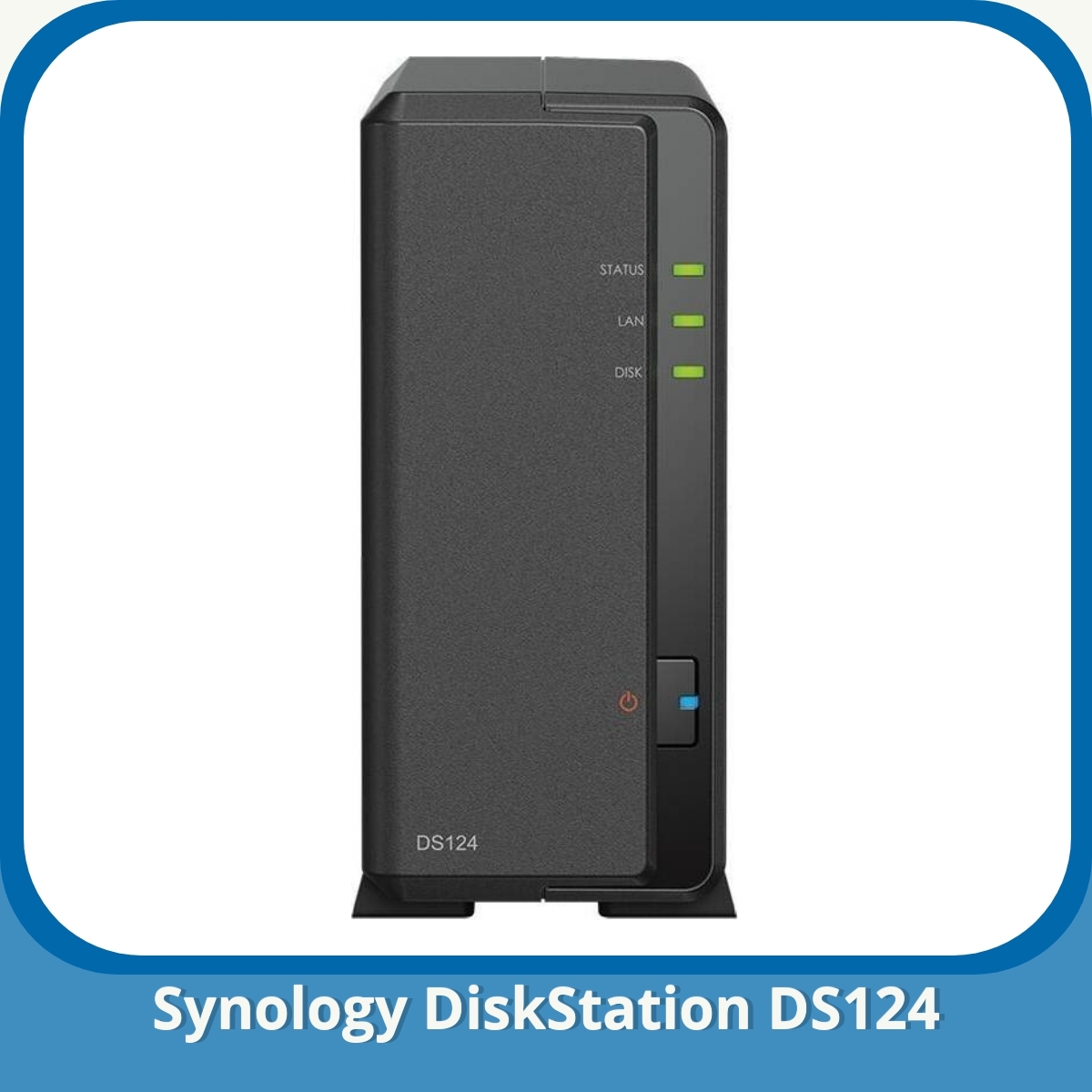 Anmeldelse af Synology DiskStation DS124