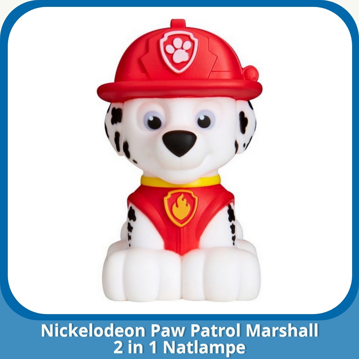 Anmeldelse af Nickelodeon Paw Patrol Marshall 2 in 1 Natlampe