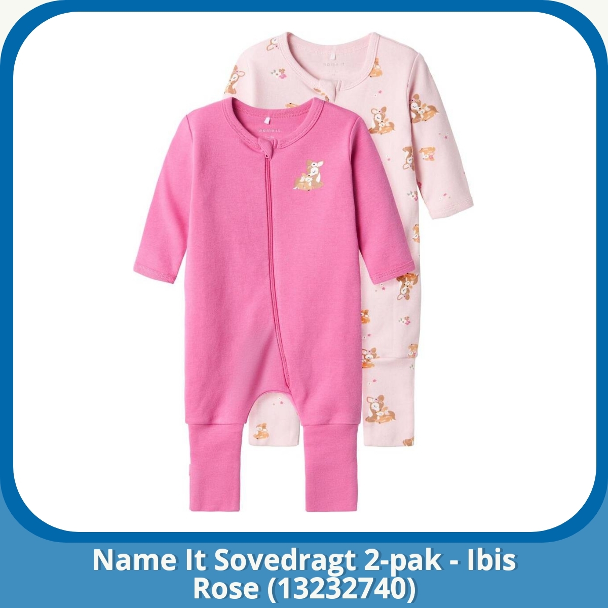 Anmeldelse af Name It Sovedragt 2-pak - Ibis Rose (13232740)