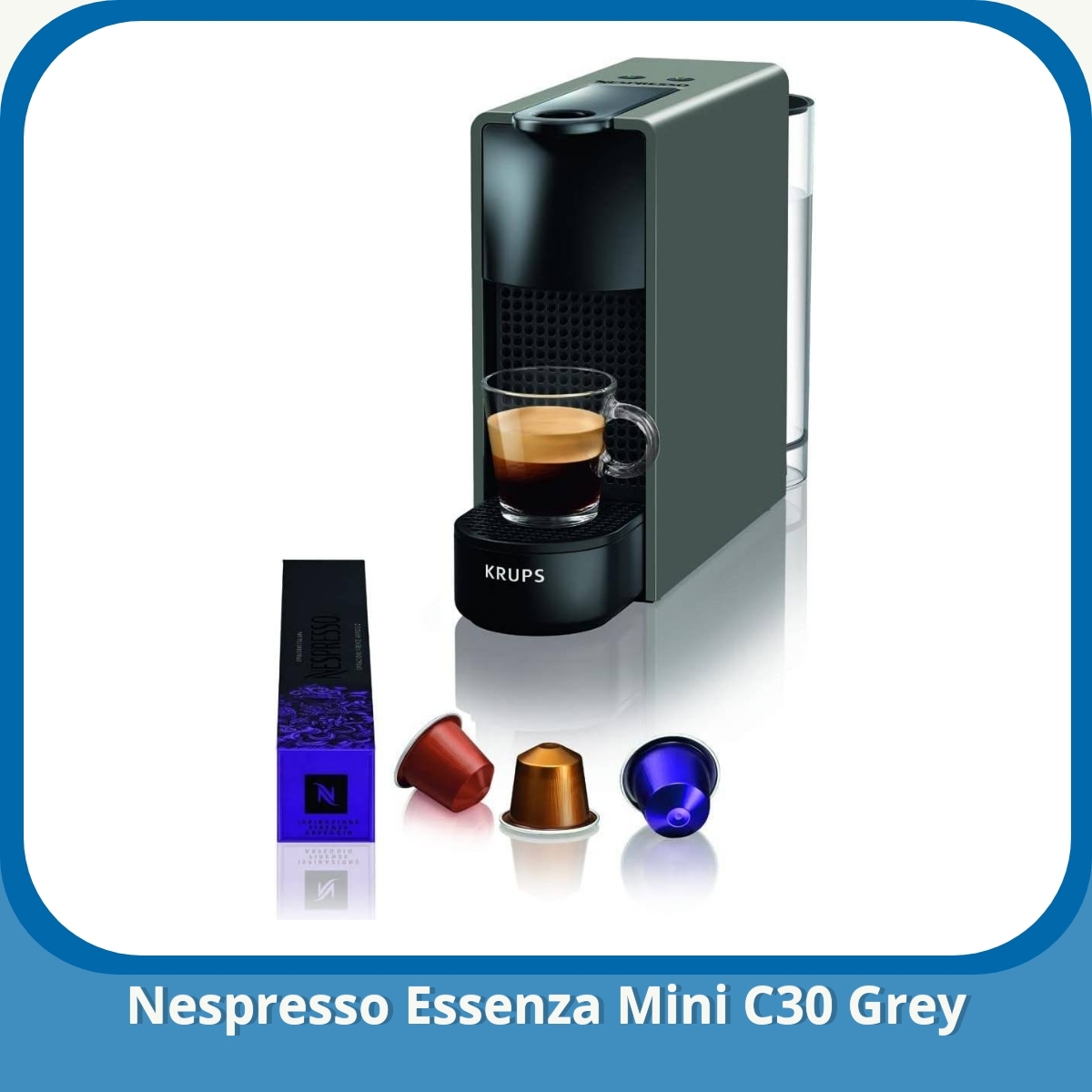 Anmeldelse af Nespresso Essenza Mini C30 Grey